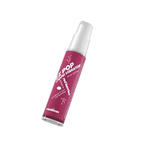 Vibrador Líquido Zz Pop com Aroma Frutos Vermelhos 10Ml Crushious - PR2010375698