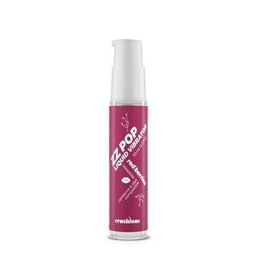 Vibrador Líquido Zz Pop com Aroma Frutos Vermelhos 10Ml Crushious - PR2010375698