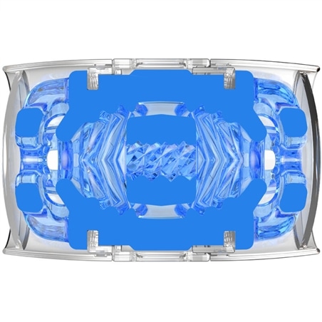 Fleshlight - Masturbador Quickshot Turbo Azul Gelo #4 - PR2010381760