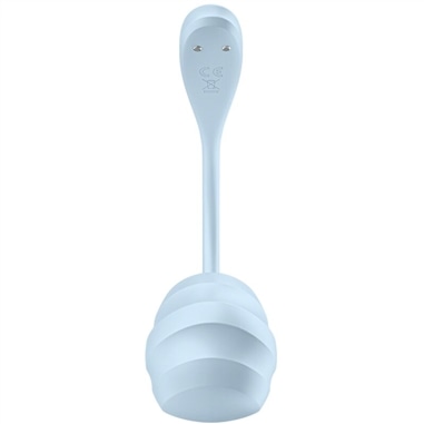 Satisfyer - Estimulador de Ponto G de Pétala Lisa Céu Azul Aplicativo Gratuito - PR2010383668