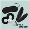 Kit Bondage Lover's Dream Crushious Preto - PR2010371730