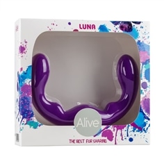 Dildo Duplo Luna Roxo Alive - PR2010369349 2