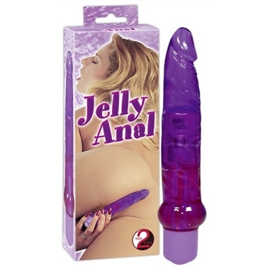 Vibrador Jelly Anal Roxo - DO29004241