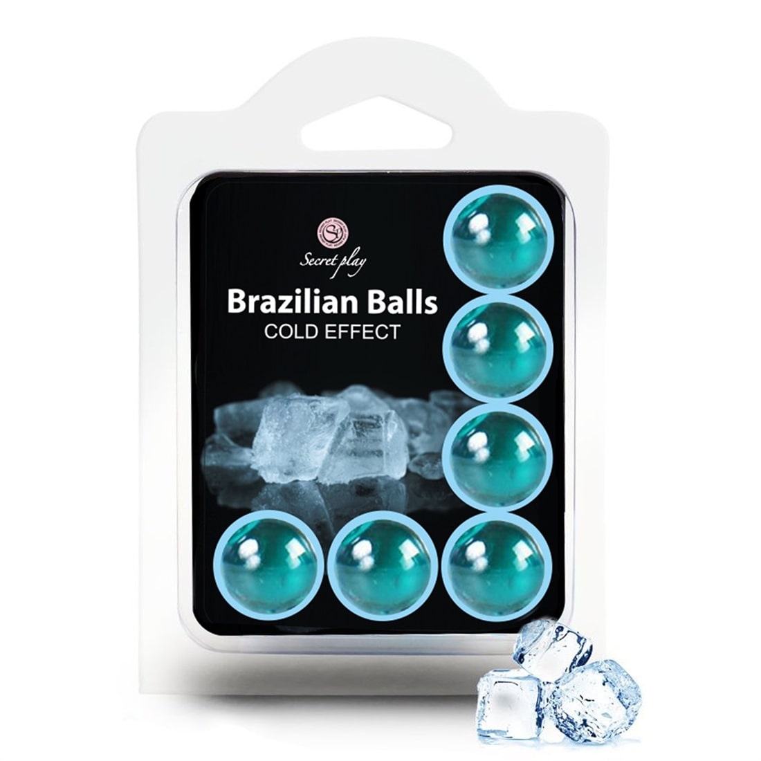 ▷ Comprar 6 Bolas Lubrificantes Brazilian Balls Efeito Frio foto