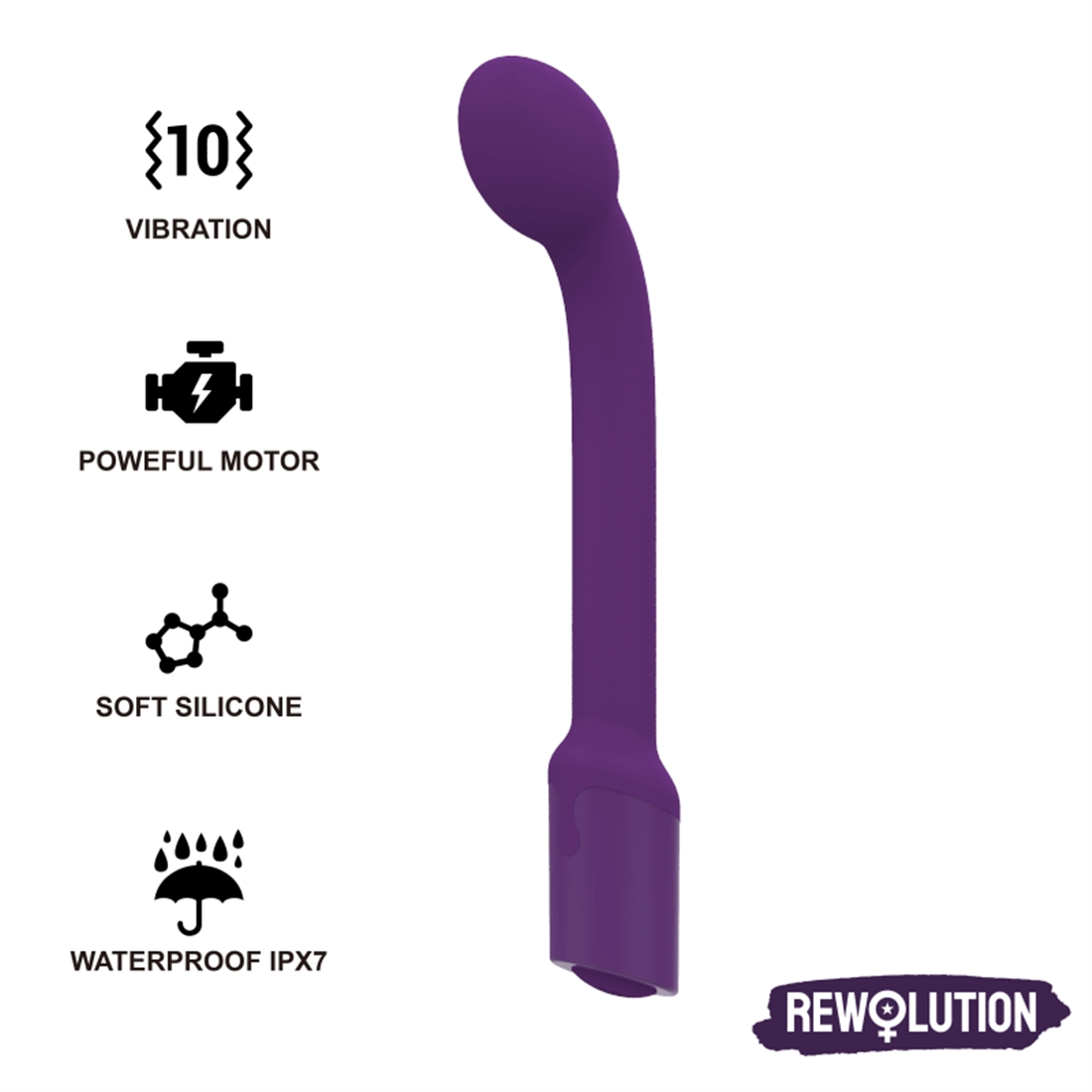 ▷ Compre Rewolution Rewoflex G-Spot Estimulandor Vibrador Flexível