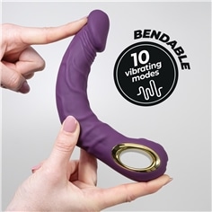 Vibrador Flexível Magnus Bend Roxo Crushious - PR2010387003