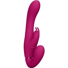 Strap-On sem Arnês Suki Vibrating Rabbit Rosa Vive - PR2010372170