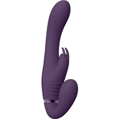 Strap-On sem Arnês Suki Vibrating Rabbit Roxo Vive - PR2010372289