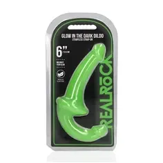 Strap-On sem Arnês Glow In The Dark 6'' / 13,5 Cm Realrock - PR2010387094 2