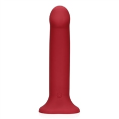 Vibrador Non-Phallic Vibrating Dildo Grande Raspberry Red Loveline - PR2010387296