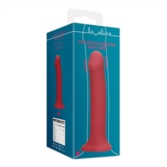 Vibrador Non-Phallic Vibrating Dildo Grande Raspberry Red Loveline - PR2010387296 2