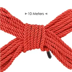 Corda de Poliéster para Bondage 32.8 Ft /10 M Vermelho Ouch! - PR2010387435 2