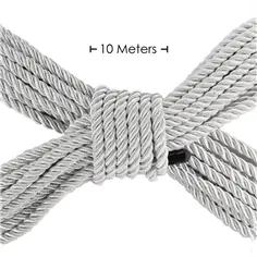 Corda de Poliéster para Bondage 32.8 Ft /10 M Prata Ouch! - PR2010387436 2