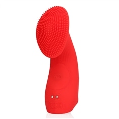 Vibrador de Dedo com Textura Sunrise Red Loveline - PR2010387437