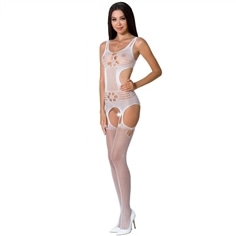 Catsuit Bs066 Branco Erotic Line Passion - T. ÚNICO - PR2010361409