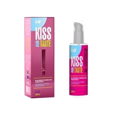 Gel Beijável com Efeito Calor Kiss And Taste Aroma Amora Intt - 55ml - PR2010387505