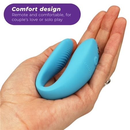 We-Vibe - Sync Go Estimulador Duplo Turquesa #1 - PR2010384209