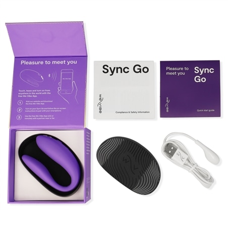 We-Vibe - Sync Go Estimulador Duplo Violeta #4 - PR2010381581