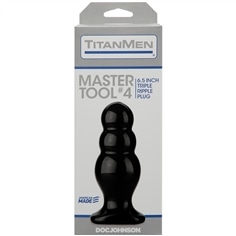 Plug Anal Master Tool 4 Titanmen - Preto - PR2010333596
