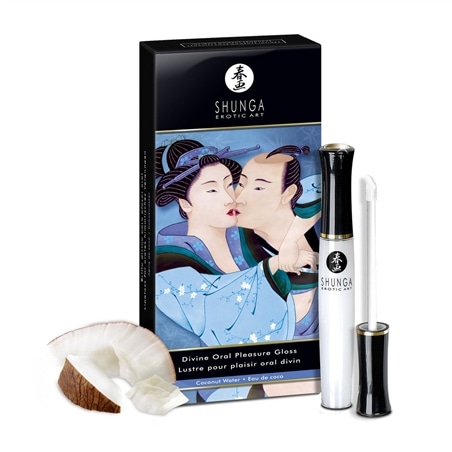 Shunga Divine Oral Pleasure Gloss Côco 10ml - PR2010328297