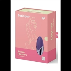 Estimulador De Clitóris Layons Purple Pleasure Com Carregad - PR2010353096 2