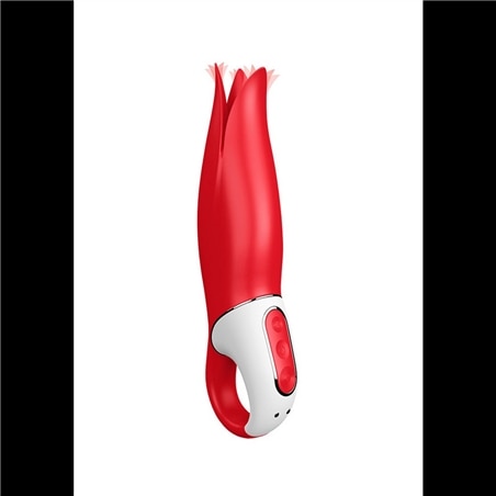 Vibrador Power Flower Satisfyer - Vermelho #4 - PR2010350047