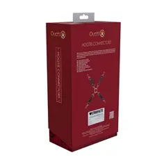 Conexão Hogtie Milan Collection Preto/Vermelho Ouch! - PR2010387842