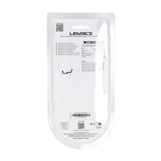 Anel Duplo de Silicone com Estimulador de Períneo Preto - PR2010387724