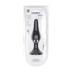 Plug Anal de Silicona Slim Xl Preto Levelz - PR2010387738