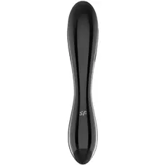 Dazzling Crystal 1 - Glass Dildo - Black - PR2010382775