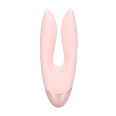 Vibrador Amour Dual Motor Vibe Rosa Loveline - PR2010387807