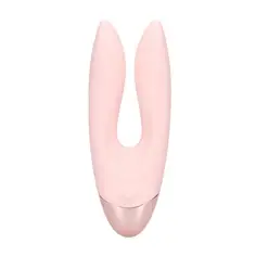 Vibrador Amour Dual Motor Vibe Rosa Loveline - PR2010387807