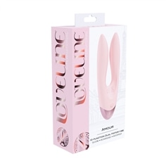 Vibrador Amour Dual Motor Vibe Rosa Loveline - PR2010387807 2