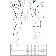 Corpete e Tanga Paloma Branco Passion - 40-42 L/XL - PR2010365955 2