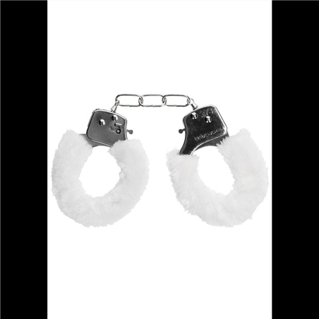 Algemas com Peluche Pleasure Furry Handcuffs Brancas #2 - PR2010319879