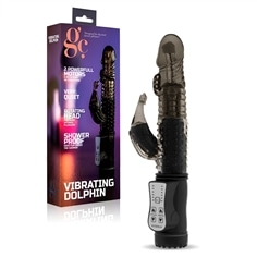 Vibrador Vibrating Dolphin Preto - PR2010343022 2