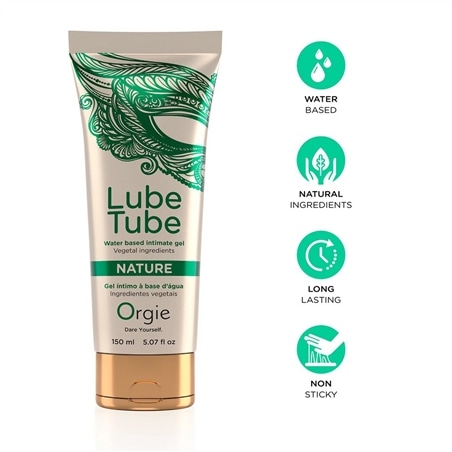 Lubrificante À Base de Água Nature 5 Fl Oz 150Ml Orgie - PR2010362570