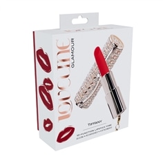 Vibrador com 4 Acessórios Tiffany Lipstick Rosa Loveline - PR2010387901 2