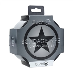 Fita Bondage Pvc Non-Stick 20 M Preto Ouch! - PR2010387904