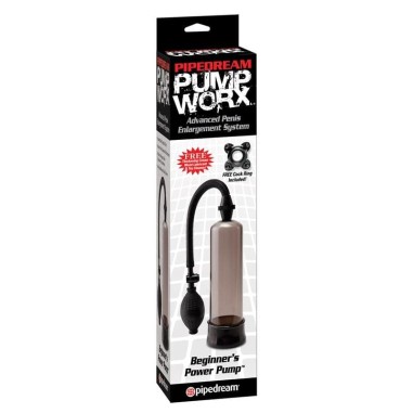 Bomba para o Pénis Pump Worx Beginner's Power Pump Preta - PR2010312817