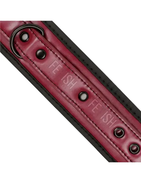 Algemas de Tornozelo ou Punhos em Couro Vegano Fetish Submissive Dark Room #1 - PR2010366044