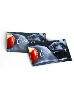 Lubrificante de dose única com sabor Leite de Côco Tentação - PR2010301652