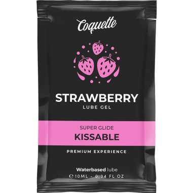 Coquette Waterbased Kissable Strawberry Lube Gel 10 Ml - PR2010367825
