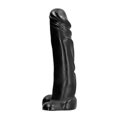 All Black Dildo Anal Preto 22 Cm - Preto - PR2010349784