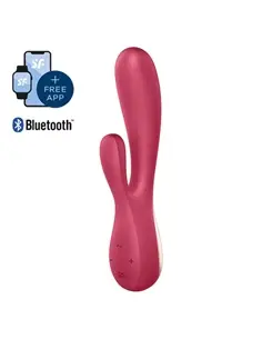 Vibrador Mono Flex Com App E Bluetooth Satisfyer Vermelho - PR2010358549