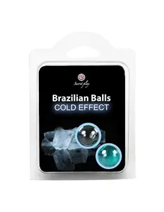 Bolas Lubrificantes Brazilian Balls Efeito Frio 2 X 4Gr - PR2010343820 2