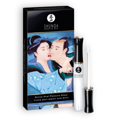 Shunga Divine Oral Pleasure Gloss Côco - 10ml - PR2010328297