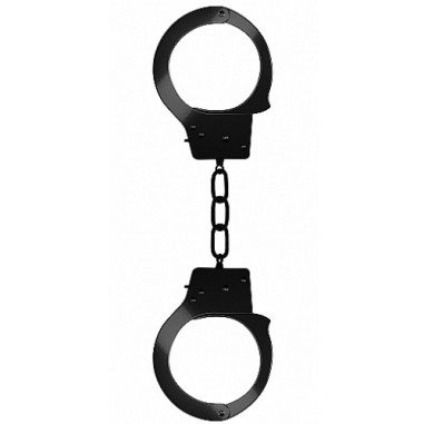 Algemas Em Metal Beginner's Handcuffs Pretas - Preto - PR2010320067