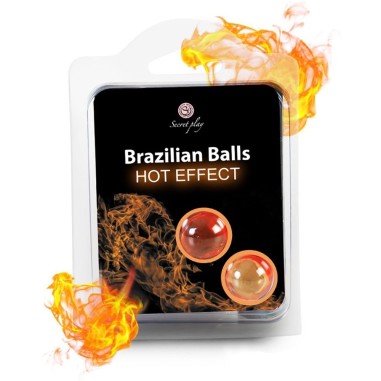 Bolas Lubrificantes Brazilian Balls Efeito Calor 2 X 4Gr #1 - PR2010337561