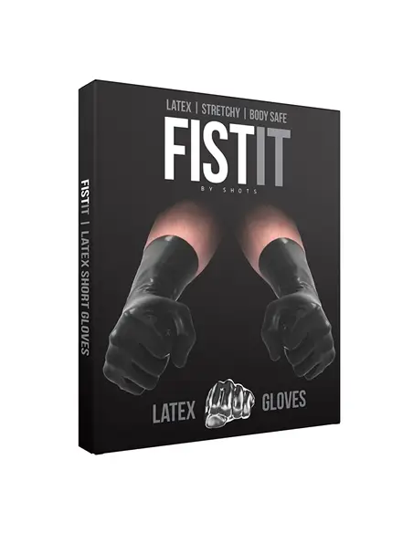 Luvas de Latex Fist It Pretas - PR2010344803